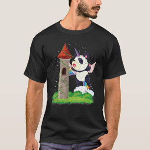 Camiseta Selvagem Animal Fairytale Pandacorn Magical Panda
