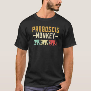 Camiseta Selvagem Animal Zookeeper Proboscis Macaco Whisper