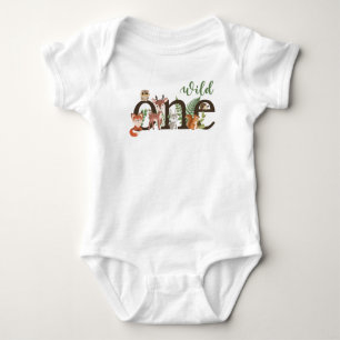Camiseta Selvagem de Animais da Floresta de Um pri