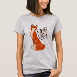 CAMISETA SELVAGEM DE CORAÇÃO