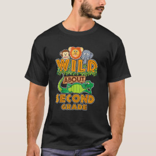 Camiseta Selvagem De Volta Para A Sala De Aula