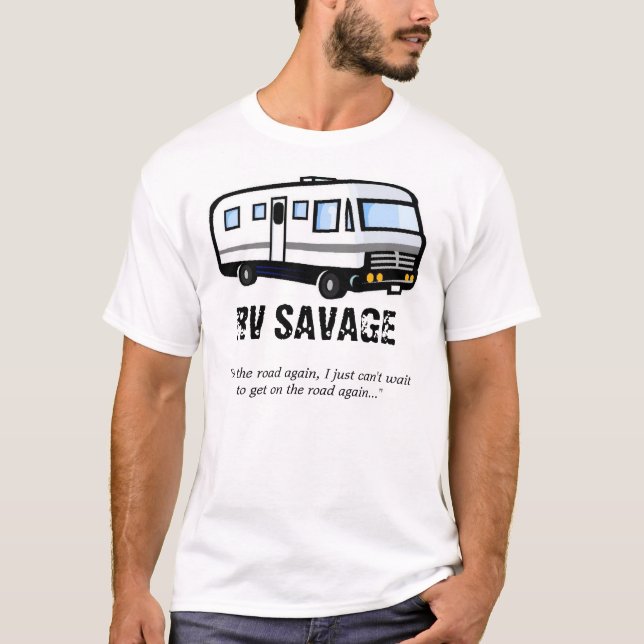 Camiseta Selvagem do rv (Frente)