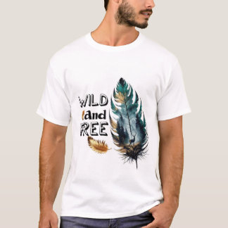 Camiseta Selvagem e Livre