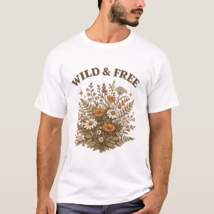 Camiseta Selvagem e Livre