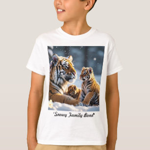 Camiseta "Selvagem e livre no inverno"