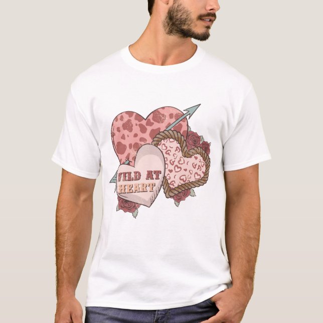 Camiseta Selvagem No Coração (Frente)
