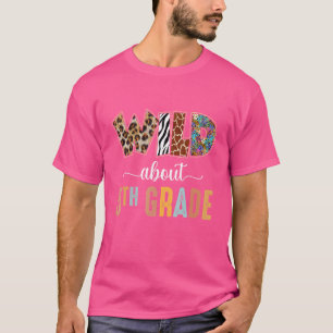 Camiseta Selvagem Sobre 5 Grau Safari De Volta À Escola