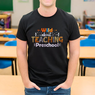 Camiseta Selvagem Sobre Ensinar Presentes Engraçados De Pro