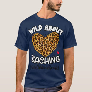 Camiseta Selvagem Sobre Ensinar Squ Especialista Em Primeir