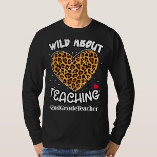 Camiseta Selvagem Sobre Ensino De segundo De Nível De Profe
