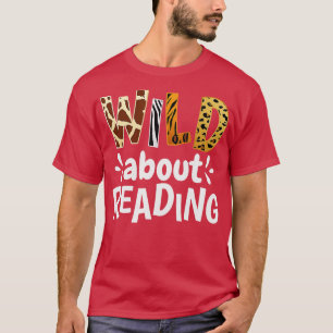 Camiseta Selvagem Sobre Leitura De Livros E Livraria