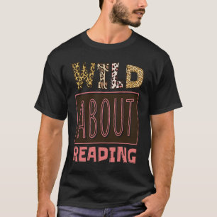 Camiseta Selvagem Sobre Leitura De Livros E Livraria