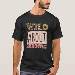 Camiseta Selvagem Sobre Leitura De Livros E Livraria