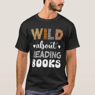 Camiseta Selvagem Sobre Leitura De Livros E Livraria