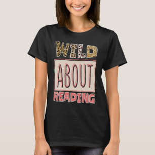 Camiseta Selvagem Sobre Leitura De Livros E Livraria