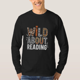 Camiseta Selvagem Sobre Leitura De Livros E Livraria