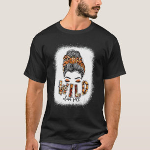 Camiseta Selvagem Sobre Mulheres Broncas Malditas E Leopard