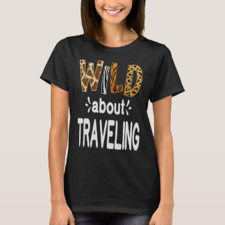 Camiseta Selvagem Sobre Viajar