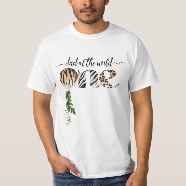 Camiseta Selvagem Um primeiro aniversario Neutro de Gênero  (Frente)
