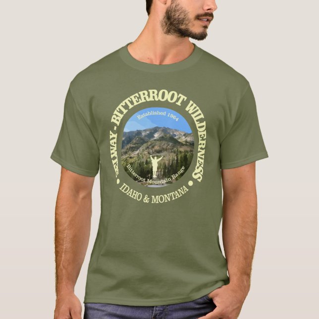 Camiseta Selway-Bitterroot Wilderness (Frente)