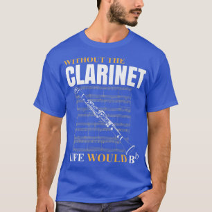 Camiseta Sem A Vida Clarinet Seria Clarinetista Musi