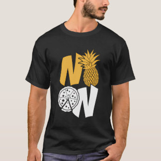 Camiseta Sem Abacaxi Na Pizza Olá Fruta Tropical De Verão