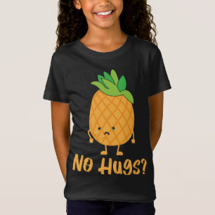 Camiseta Sem abraços, Fruta tropical sobre abacaxi