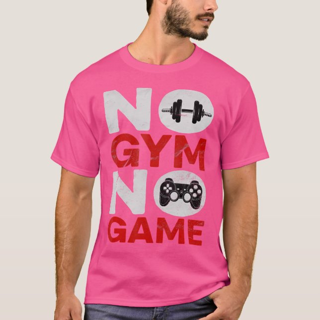 Camiseta Sem Academia Sem Jogo Sarcasmo Treino Exercício co (Frente)
