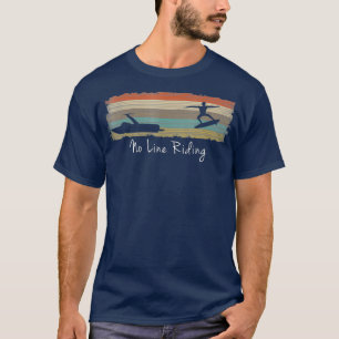 Camiseta Sem Acordar de navegação de linha Wakesurfing Su