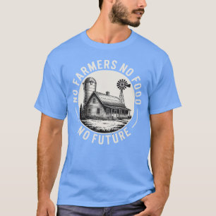 Camiseta Sem Agricultores Sem Comida Sem Futuro - arte