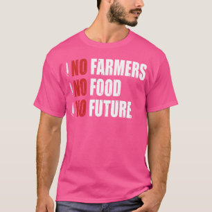 Camiseta Sem Agricultores Sem Comida Sem Futuro Protesto de
