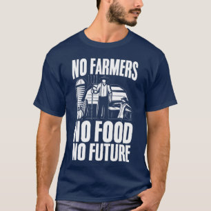Camiseta Sem Agricultores Sem Comida Sem Futuro Trator Agrí