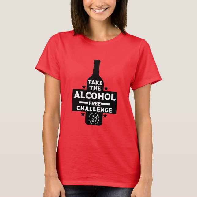 Camiseta Sem Álcool E Sóbrio (Frente)