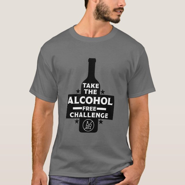 Camiseta Sem Álcool E Sóbrio (Frente)