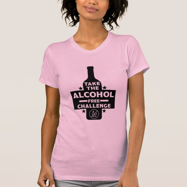 Camiseta Sem Álcool E Sóbrio (Frente)