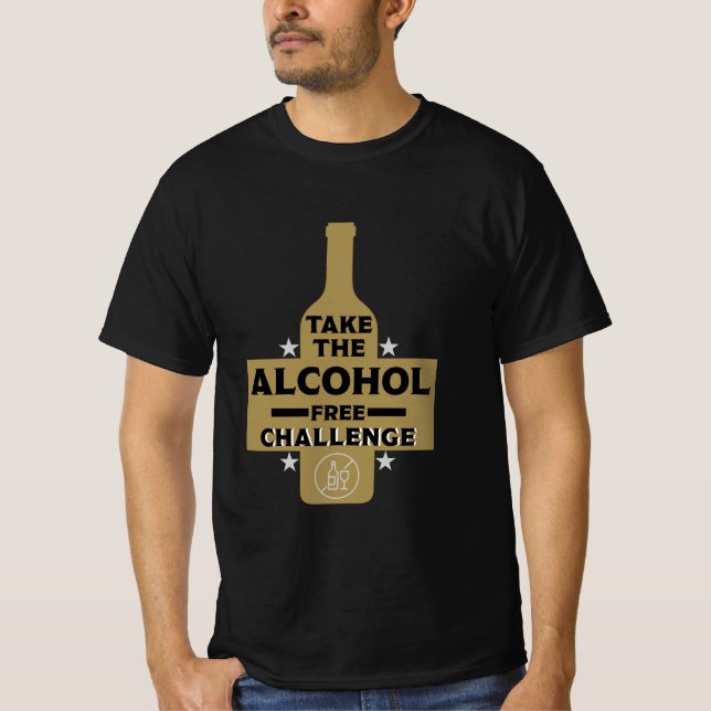Camiseta Sem Álcool E Sóbrio (Frente)