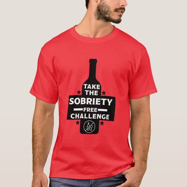Camiseta Sem Álcool E Sóbrio (Frente)
