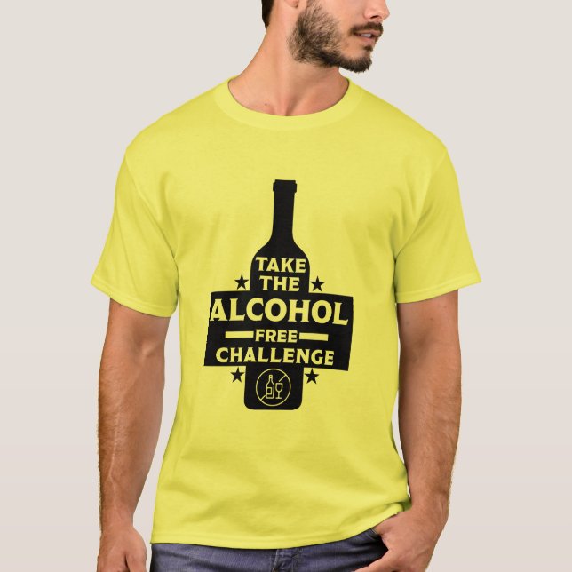 Camiseta Sem Álcool E Sóbrio (Frente)