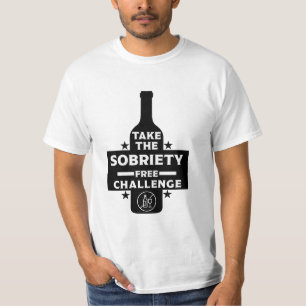Camiseta Sem Álcool E Sóbrio