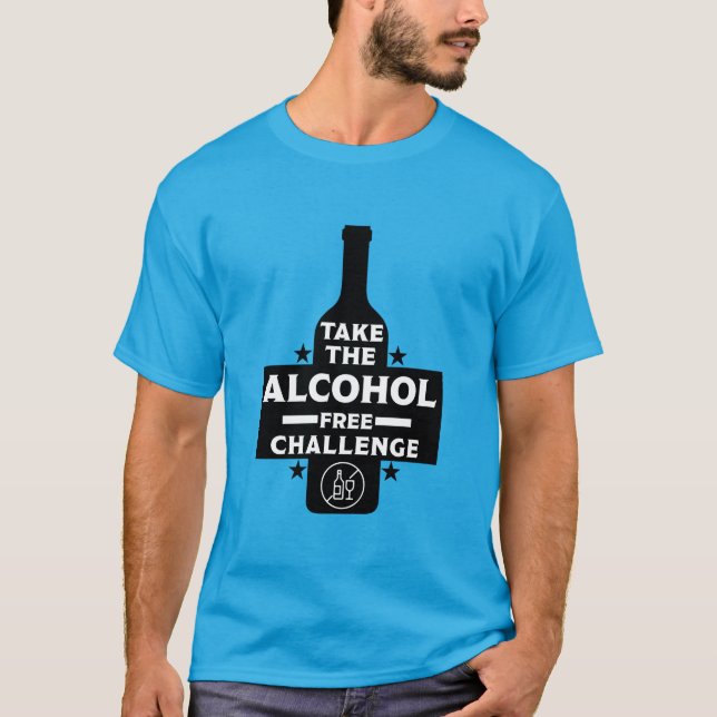 Camiseta Sem Álcool E Sóbrio (Frente)