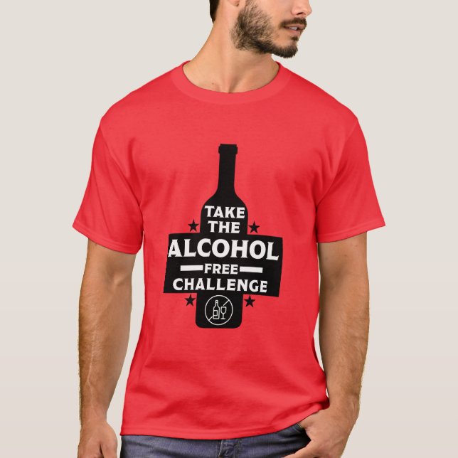 Camiseta Sem Álcool E Sóbrio (Frente)