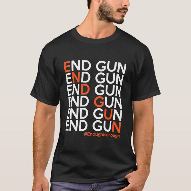 Camiseta Sem Arma Suficiente Para Acabar Com A Violência Co (Frente)