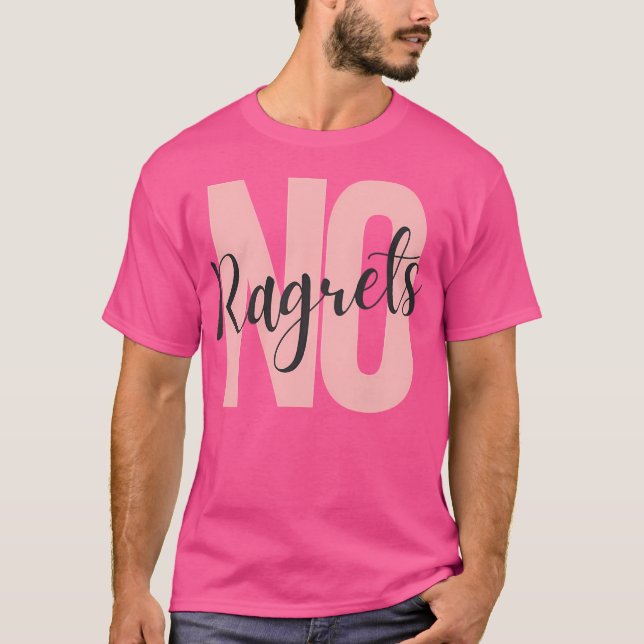 Camiseta Sem Arrependimentos (Frente)