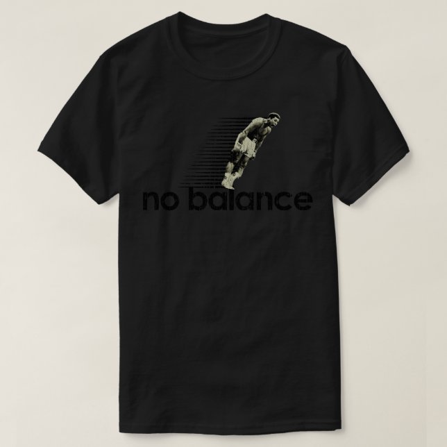 Camiseta Sem arte de Vintage Equilibrada (Frente do Design)
