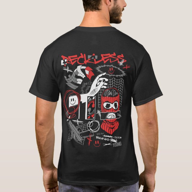Camiseta Sem aviso (Verso)