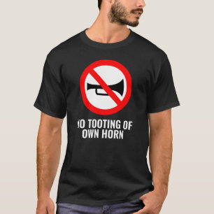 Camiseta Sem Bastante O Sinal: Sem Toques De T-Shirt Horn