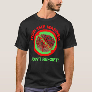 Camiseta Sem bolo de frutas de Natal