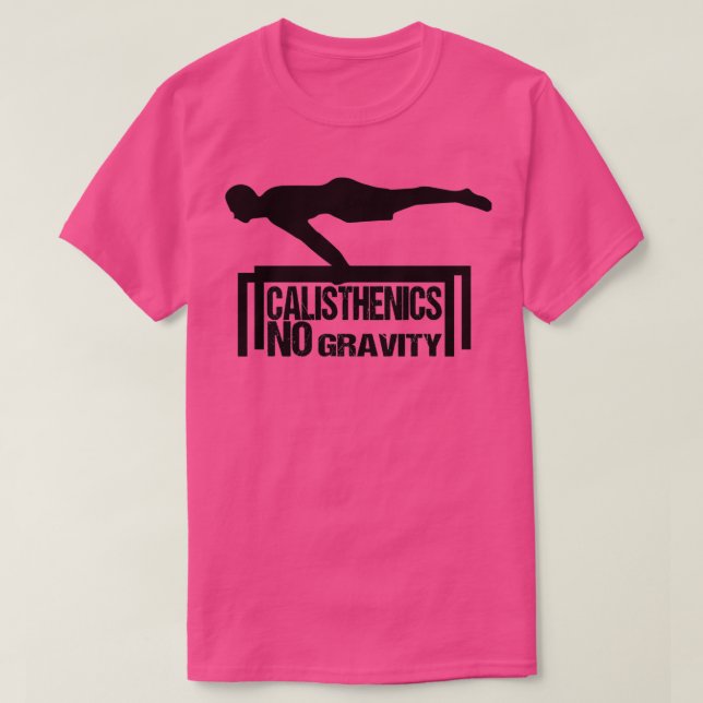 Camiseta Sem Calisthenics de Gravidade (Frente do Design)