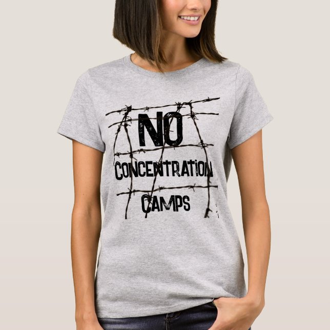 Camiseta Sem Campos de Concentração (Frente)