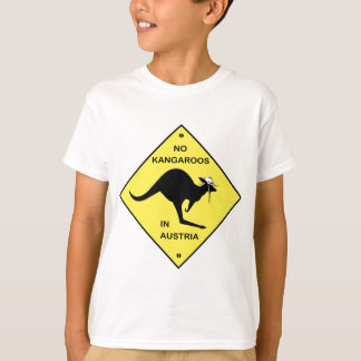 Camiseta Sem cangurus na Áustria!